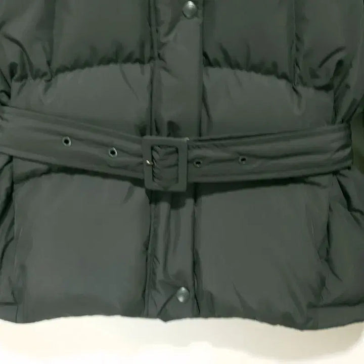 [BUNJANG] ZOOC Saga Fox Fur Goose Down Belted Short Padded Jacket / ZOOC 쥬크 사가폭스퍼 구스 다운 벨티드 숏 패딩 55_i5347