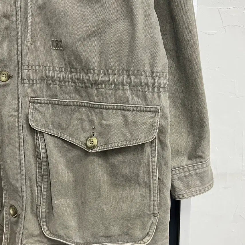 [BUNJANG] Lee Vintage Cotton Safari Workwear Jacket / 90s Lee 리 빈티지 코튼 사파리 워크웨어 자켓