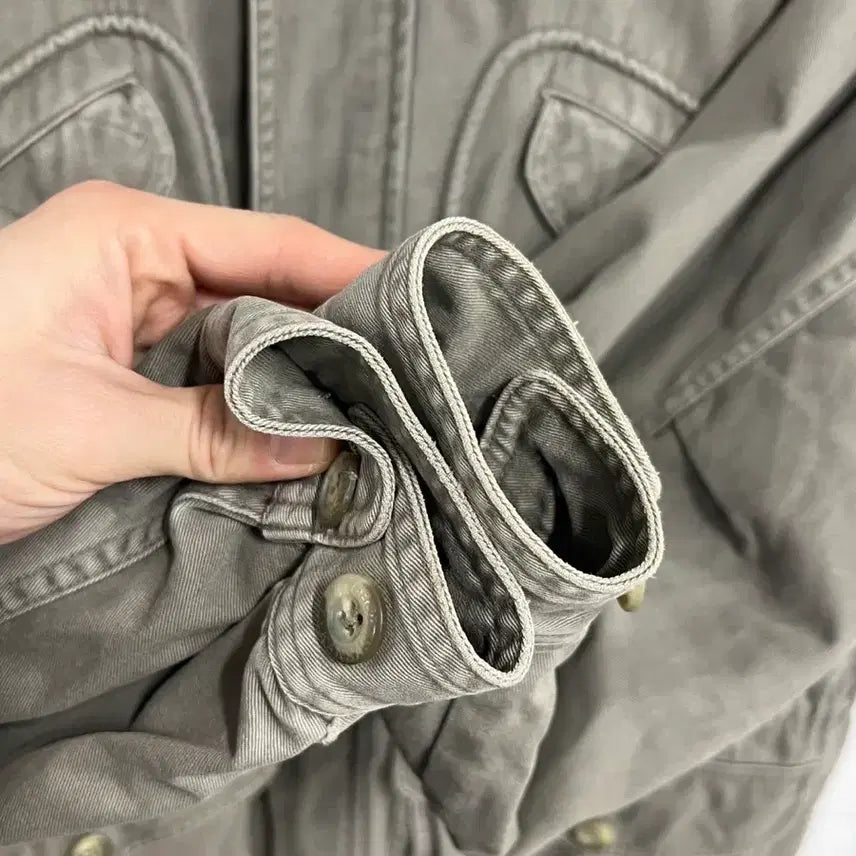[BUNJANG] Lee Vintage Cotton Safari Workwear Jacket / 90s Lee 리 빈티지 코튼 사파리 워크웨어 자켓