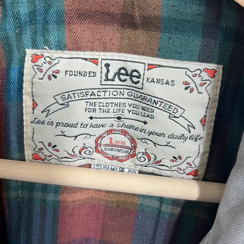 [BUNJANG] Lee Vintage Cotton Safari Workwear Jacket / 90s Lee 리 빈티지 코튼 사파리 워크웨어 자켓