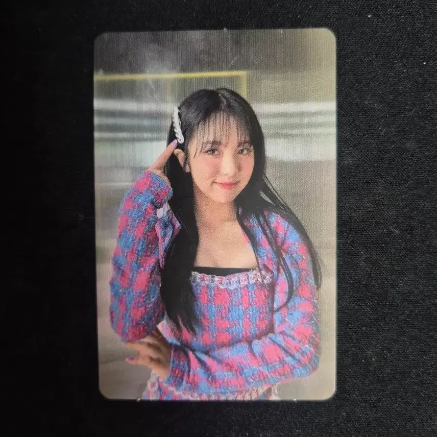 [BUNJANG] Woo!ah! Lucy Purple Photocard / 우아 루시 앨범포카 퍼플