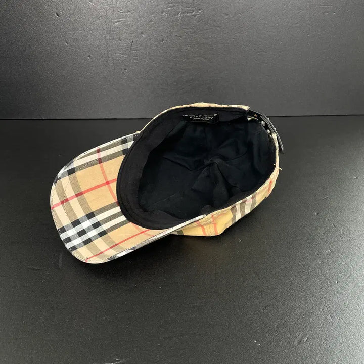 [BUNJANG] Burberry Rainbow Nova Check Ball Cap / [S] 버버리 레인보우 노바 체크 볼캡