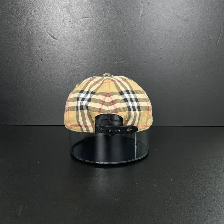 [BUNJANG] Burberry Rainbow Nova Check Ball Cap / [S] 버버리 레인보우 노바 체크 볼캡