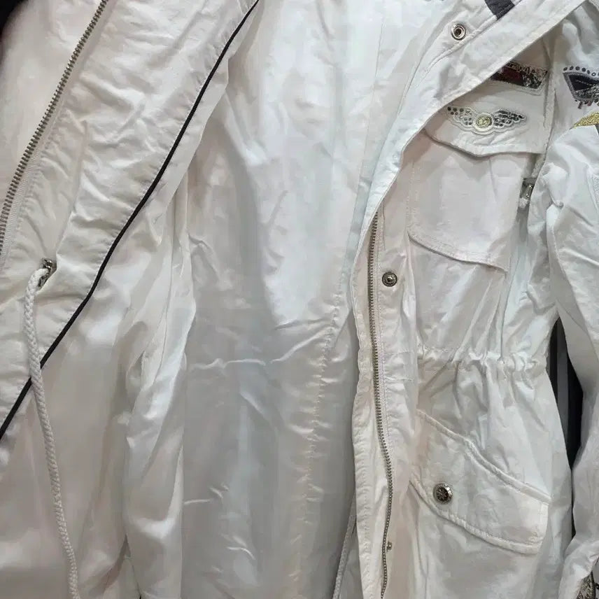 [SOLD OUT] 에고이스트 화이트 야상점퍼  55