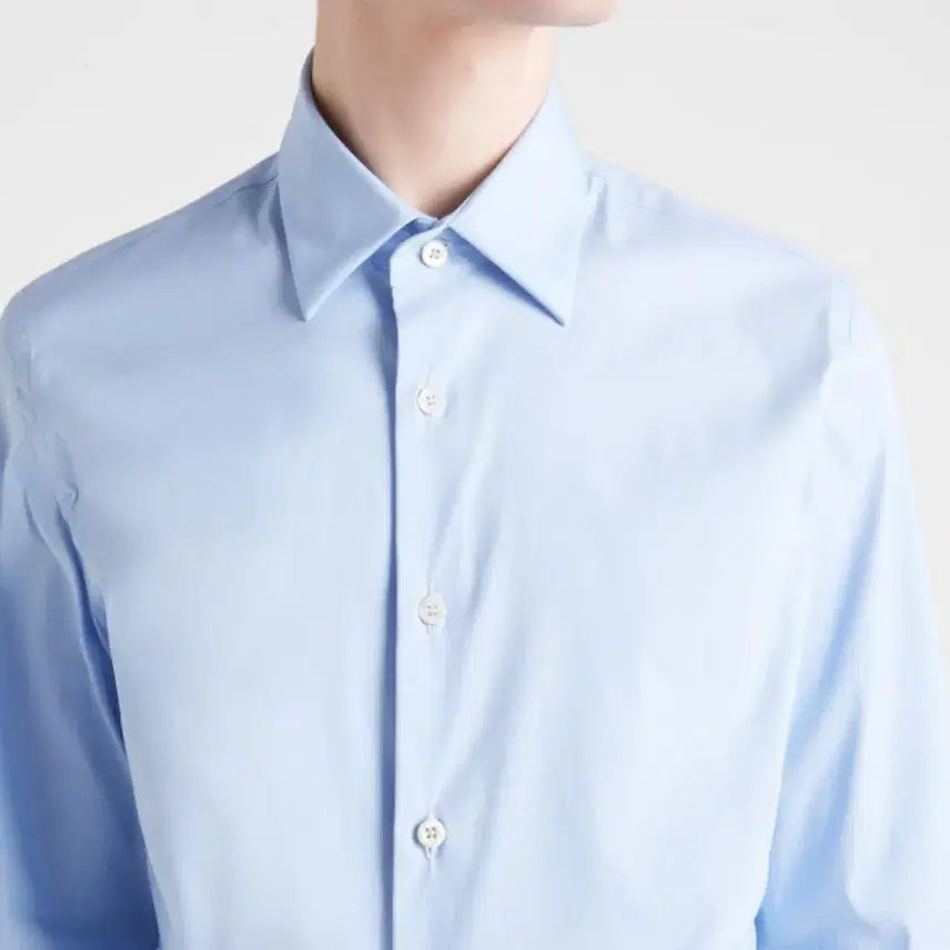 [BUNJANG] Prada Stretch Pique Shirt / 프라다 스트레치 피케 셔츠