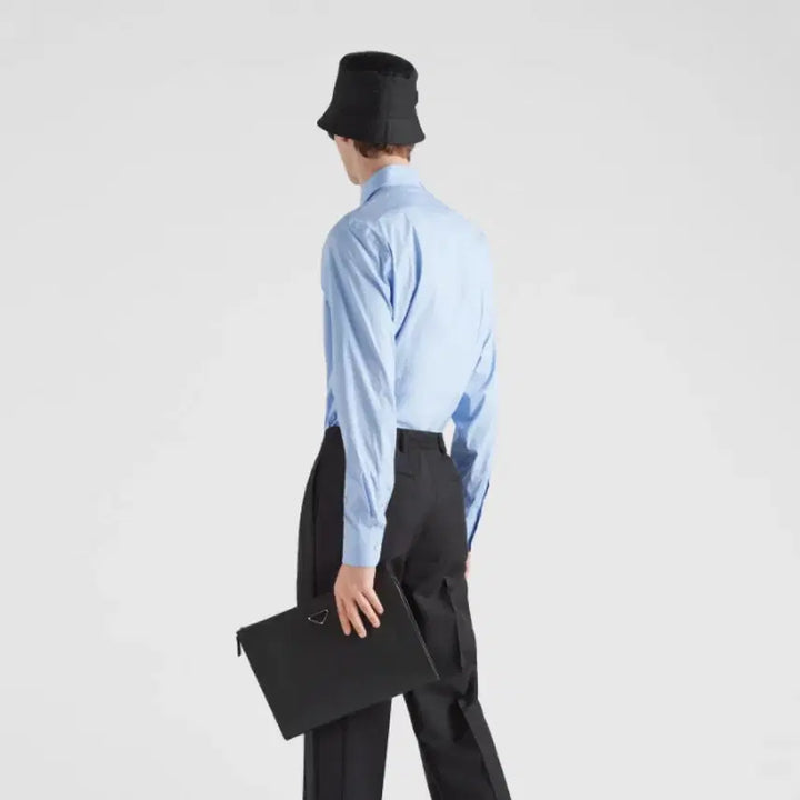 [BUNJANG] Prada Stretch Pique Shirt / 프라다 스트레치 피케 셔츠