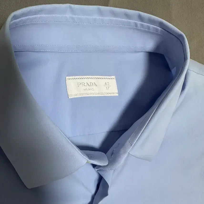 [BUNJANG] Prada Stretch Pique Shirt / 프라다 스트레치 피케 셔츠