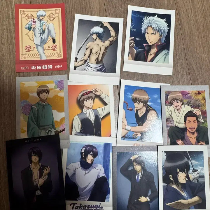 [BUNJANG] Gintama PASH! Photo Card Bundle Set / 은혼 파샤 포토카드 긴토키 소고 신스케 즈라 히지카타