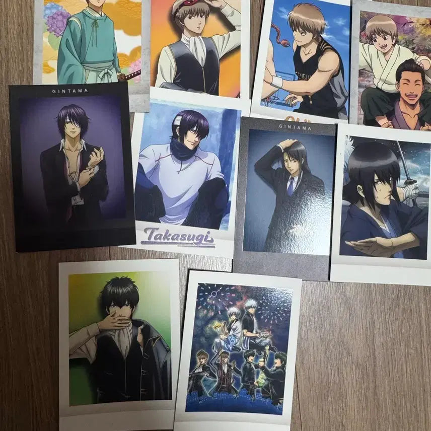 [BUNJANG] Gintama PASH! Photo Card Bundle Set / 은혼 파샤 포토카드 긴토키 소고 신스케 즈라 히지카타