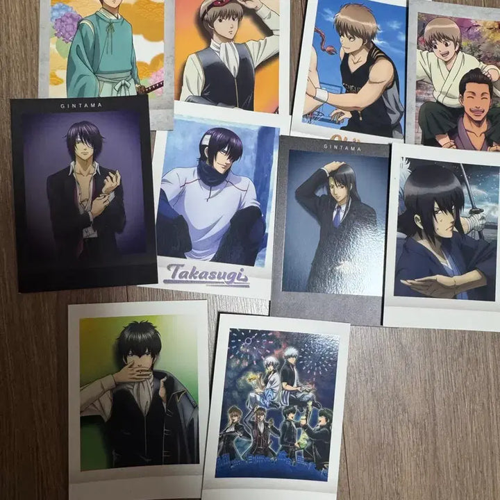 [BUNJANG] Gintama PASH! Photo Card Bundle Set / 은혼 파샤 포토카드 긴토키 소고 신스케 즈라 히지카타