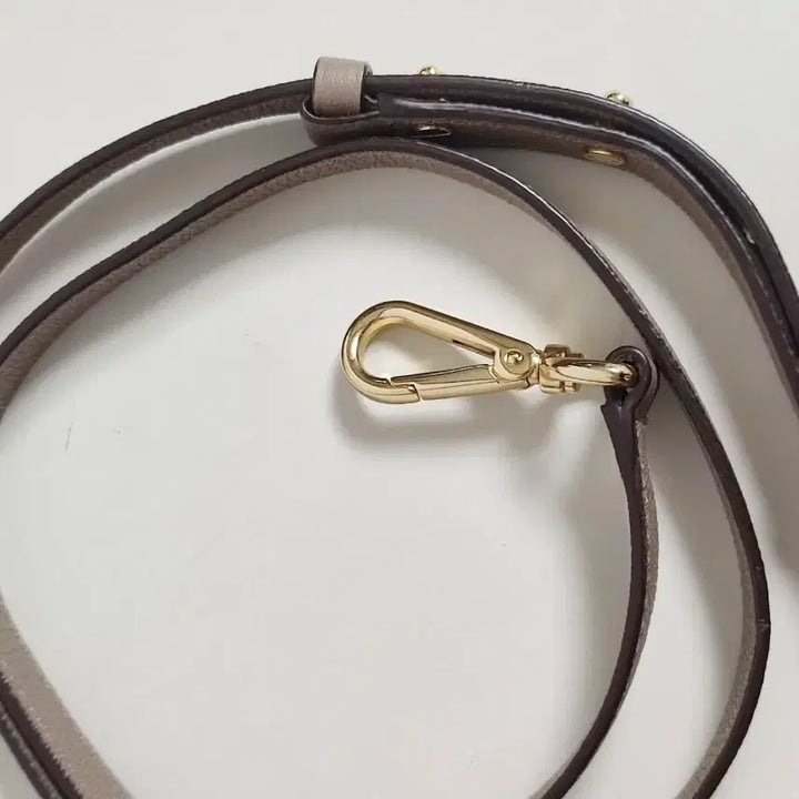 [BUNJANG] Louis Quatorze Beige Leather Strap / 루이까또즈 스트랩 (보관만)