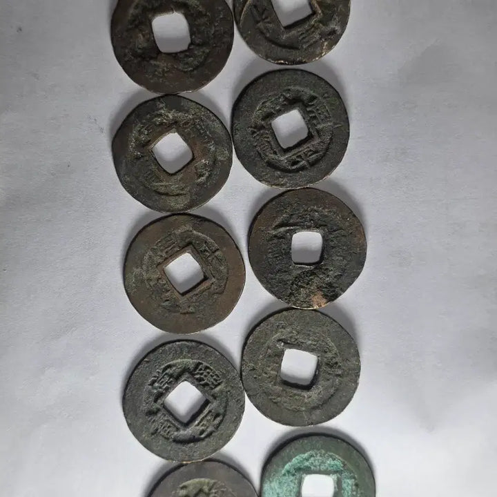 [BUNJANG] Sangpyeong Tongbo Coins Bundle Set / 상평통보 당일전10개