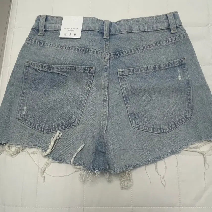 [BUNJANG] Zara Crop Baggy Denim Shorts 32 / 자라 크롭 배기 데님 쇼츠 반바지 청반바지 32
