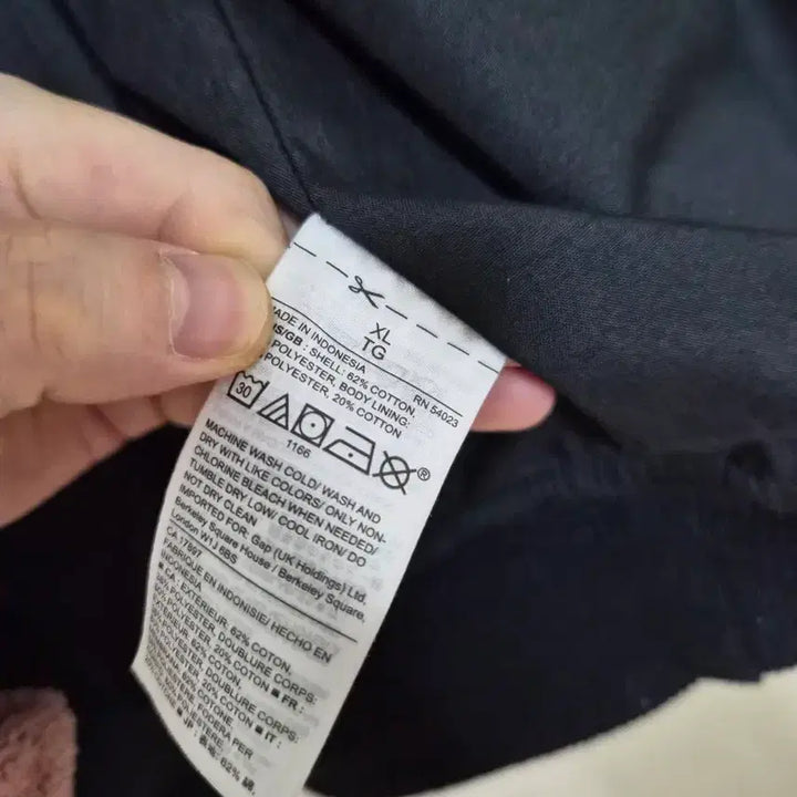 [BUNJANG] Gap Black Bomber Jacket XL / 갭 블랙 봄버 자켓 XL