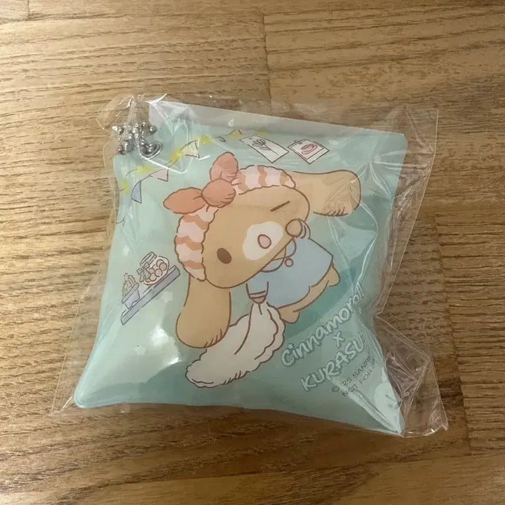 [BUNJANG] Cinnamoroll Kurazushi Collaboration Cushion Keyring / 시나모롤 쿠라스시 쿠션키링 새상품