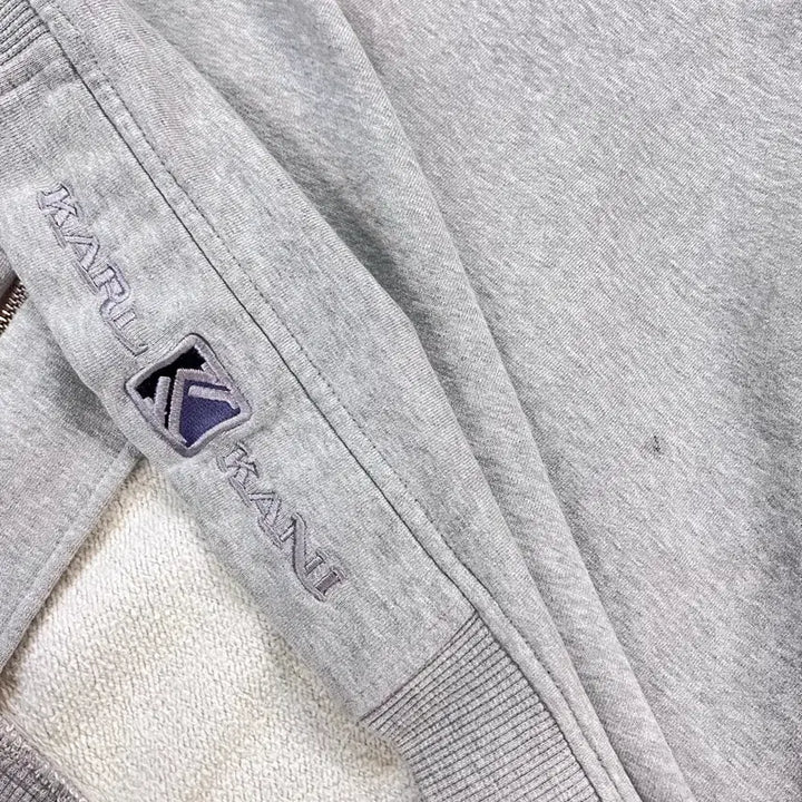 [BUNJANG] Karl Kani Hooded Zip-Up Gray L / 칼 카니 후드집업 그레이 L  