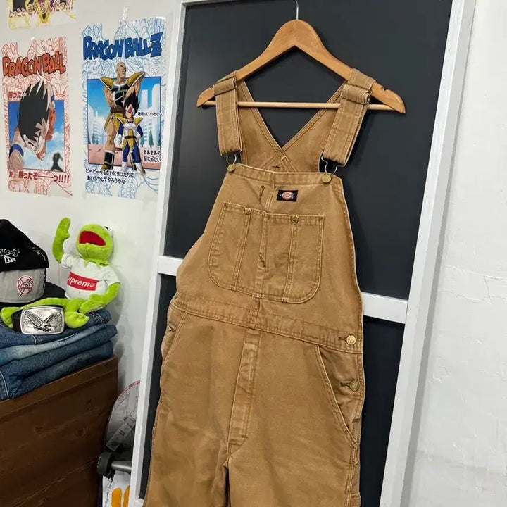 [SOLD OUT] Dickies 디키즈 카펜터 롤업 멜빵 팬츠