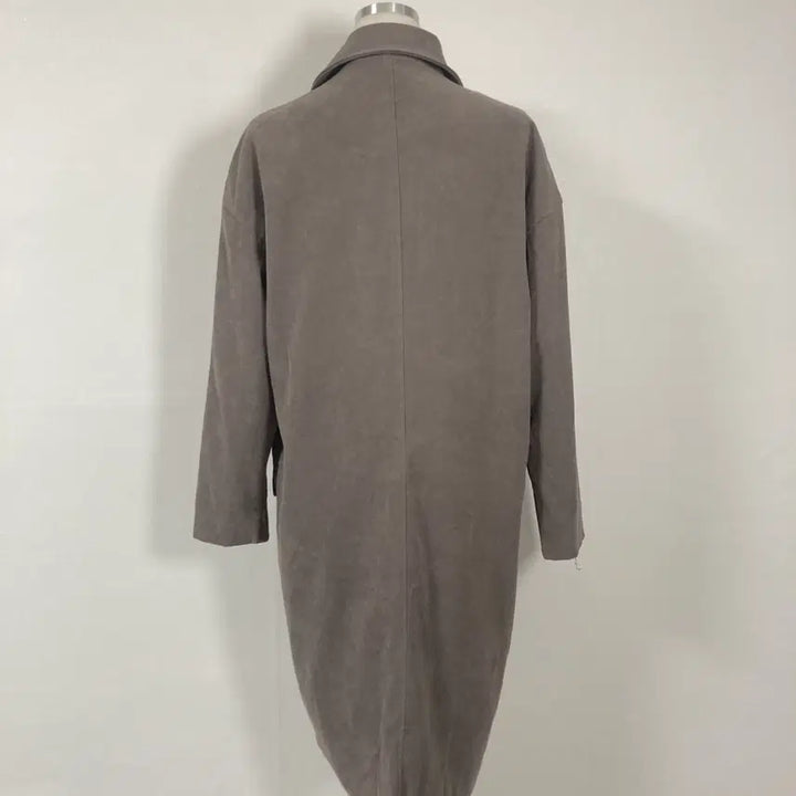 [BUNJANG] Hoho Store Suede Shirt Jacket - Size F / HELLO 스웨이드셔츠자켓F 호호상점