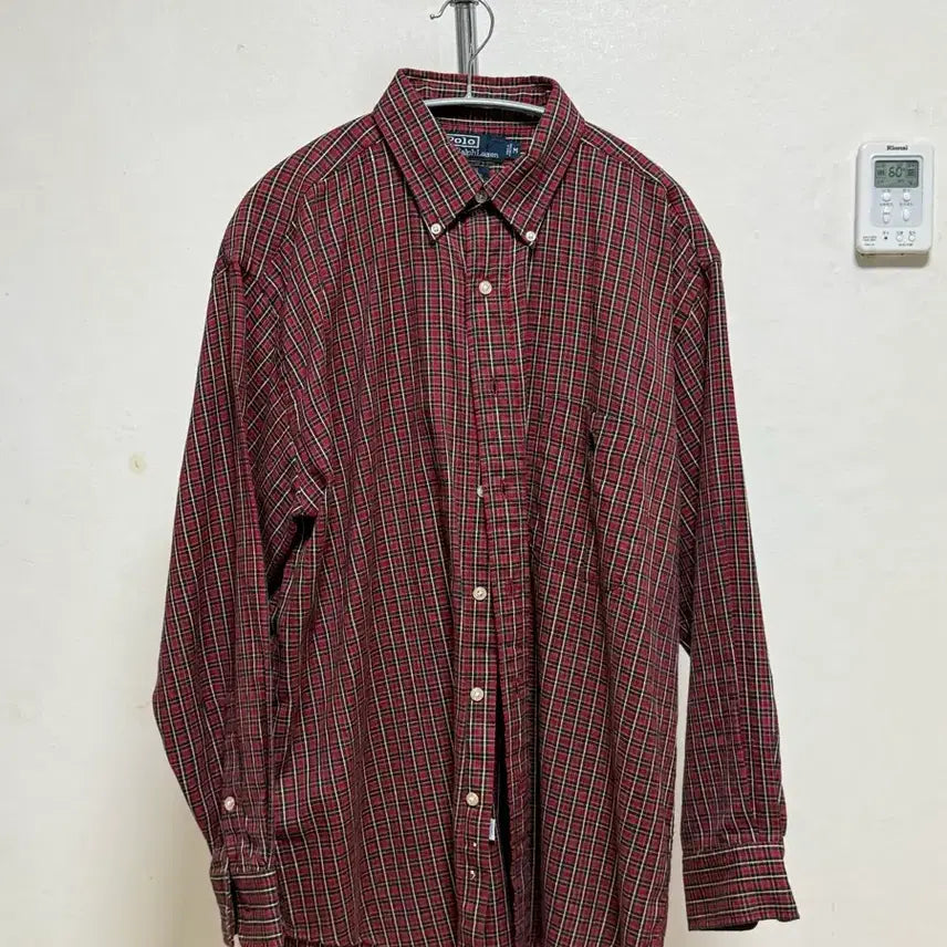 [BUNJANG] Polo Ralph Lauren Checked Long Sleeve Shirt M / 폴로 랄프로렌 체크 긴팔 셔츠 m