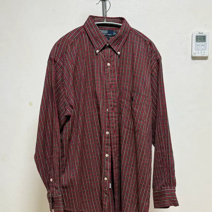 [BUNJANG] Polo Ralph Lauren Checked Long Sleeve Shirt M / 폴로 랄프로렌 체크 긴팔 셔츠 m