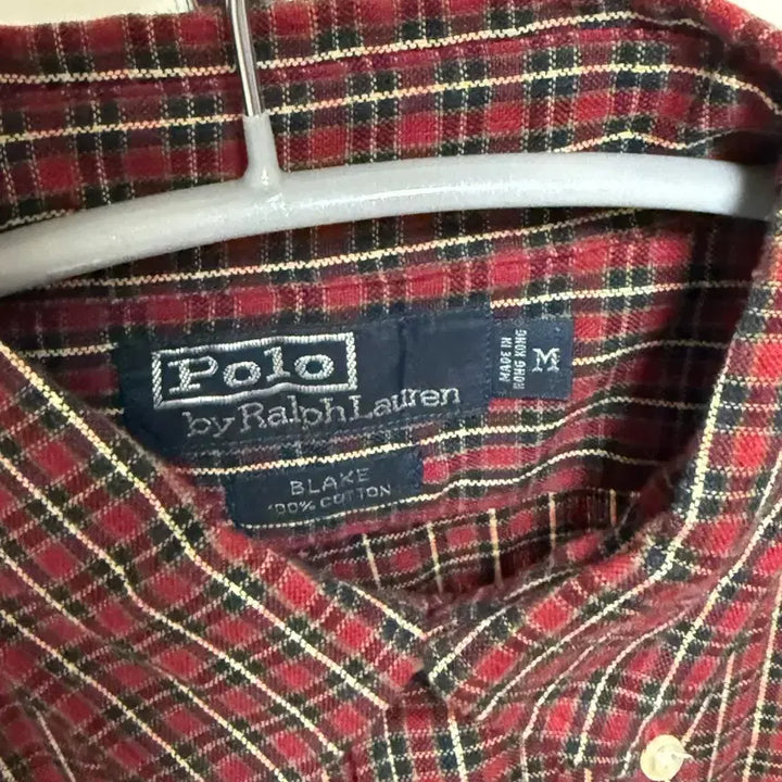 [BUNJANG] Polo Ralph Lauren Checked Long Sleeve Shirt M / 폴로 랄프로렌 체크 긴팔 셔츠 m