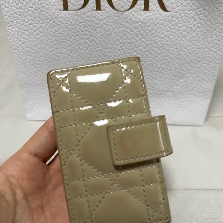 [BUNJANG] Dior Lady Accordion Card Wallet / [정품] 디올 레이디 아코디언 카드지갑