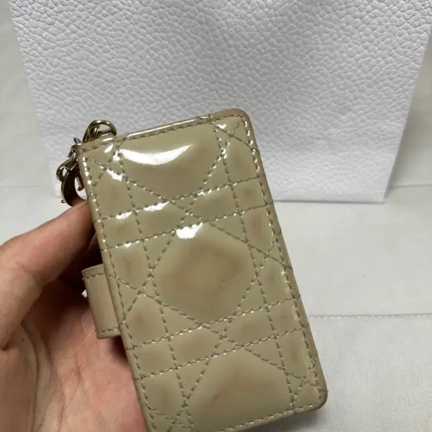 [BUNJANG] Dior Lady Accordion Card Wallet / [정품] 디올 레이디 아코디언 카드지갑