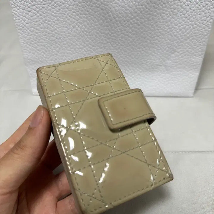 [BUNJANG] Dior Lady Accordion Card Wallet / [정품] 디올 레이디 아코디언 카드지갑