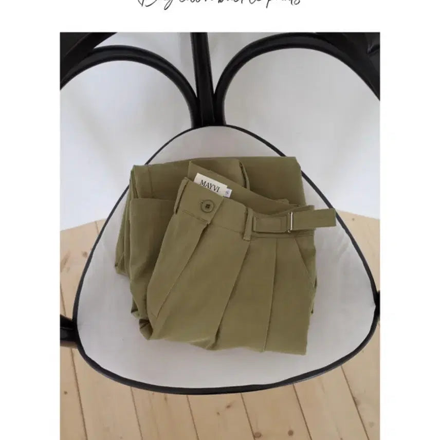 [SOLD OUT] 언더비 코튼버클팬츠 (숏M)