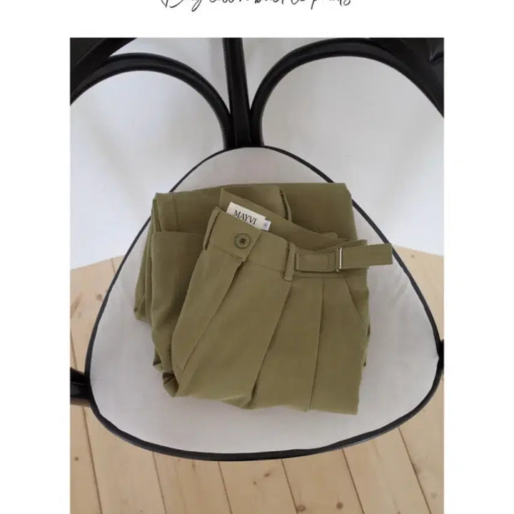 [SOLD OUT] 언더비 코튼버클팬츠 (숏M)