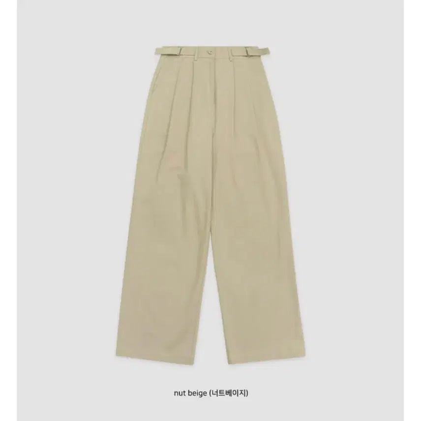 [SOLD OUT] 언더비 코튼버클팬츠 (숏M)