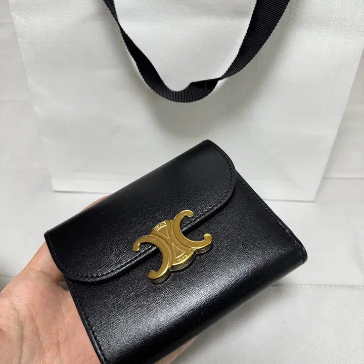 [BUNJANG] Celine Triomphe Flap Wallet / [상태좋음/정품] 셀린느 트리옹프 플랩 지갑