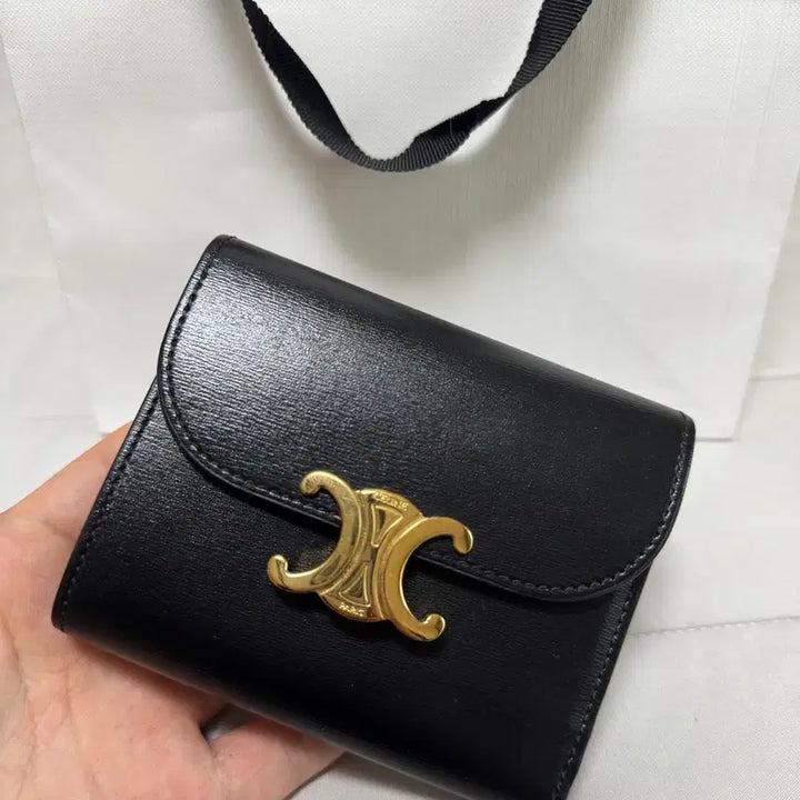 [BUNJANG] Celine Triomphe Flap Wallet / [상태좋음/정품] 셀린느 트리옹프 플랩 지갑