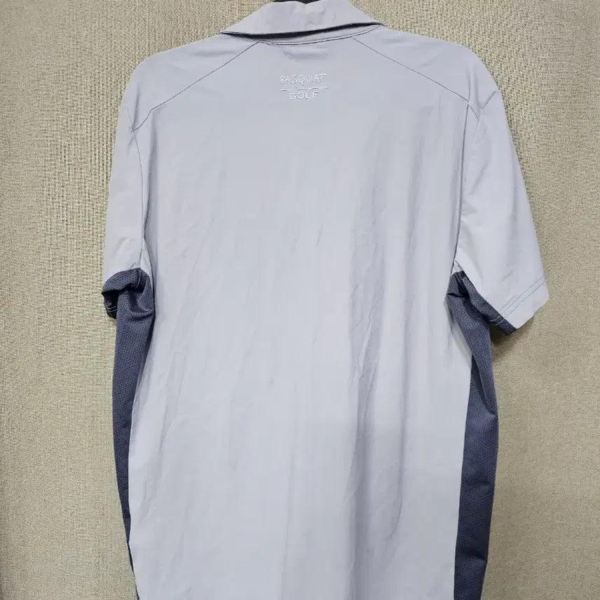 [BUNJANG] Gray Short Sleeve Polo Shirt / 회색 반팔 카라넥 티셔츠(골프)