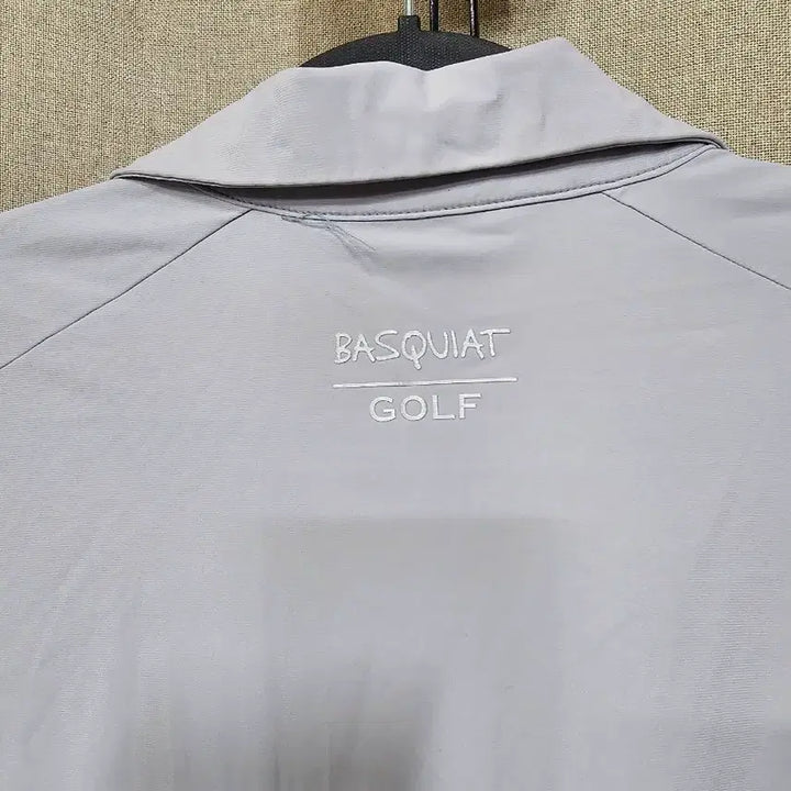 [BUNJANG] Gray Short Sleeve Polo Shirt / 회색 반팔 카라넥 티셔츠(골프)