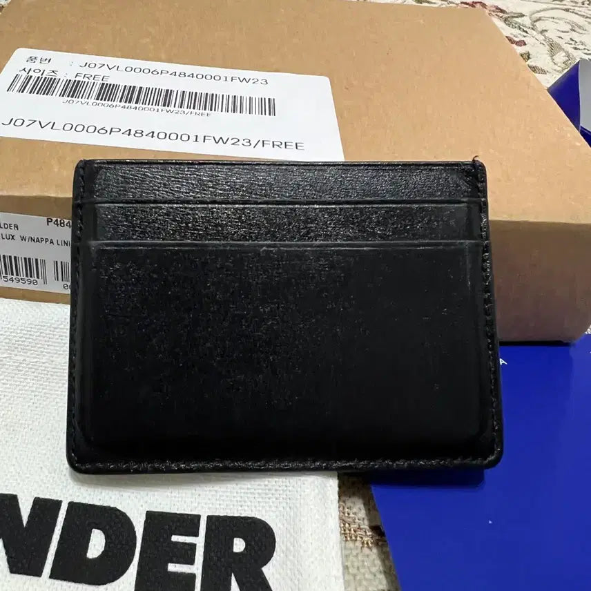 [BUNJANG] Jil Sander Card Holder / 질샌더 블랙 카드지갑 카드홀더 남녀공용