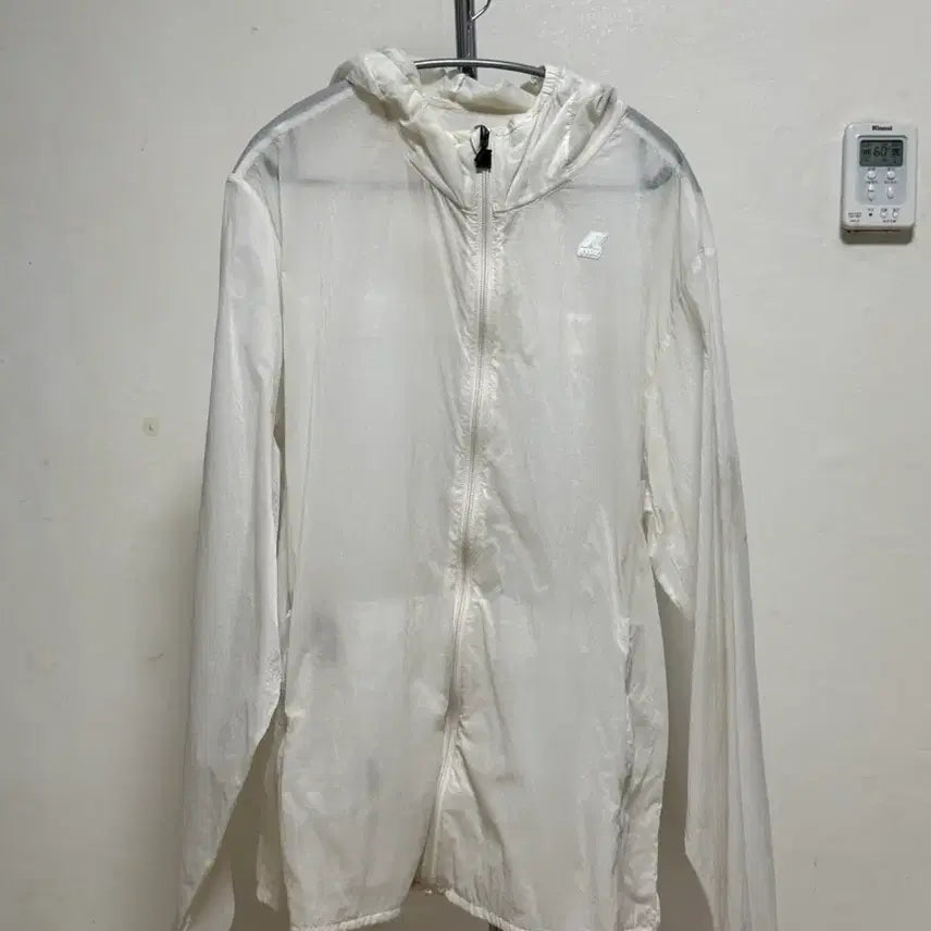 [BUNJANG] Kway Windbreaker Jacket White / Kway 까웨 바람막이 흰색