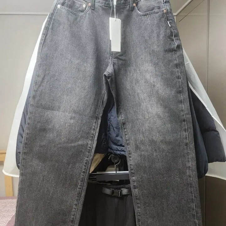 [BUNJANG] Espionage Denim Pants Black L Size / 에스피오나지 데님 팬츠 블랙 L 사이즈