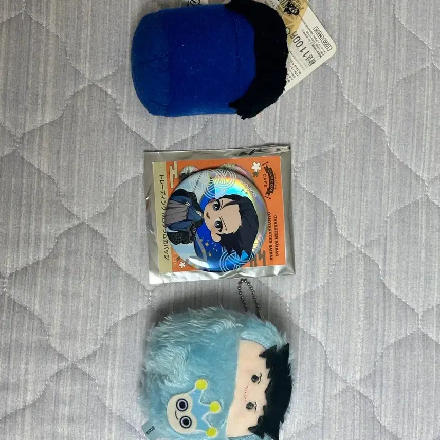 [BUNJANG] Ace Attorney Naruhodo Plushie Badge / 역전재판 나루호도 누이 캔뱃지