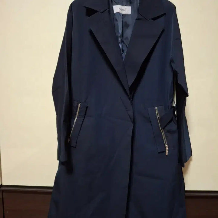 [BUNJANG] Raffauf Navy Coat (Size 66) / raffauf 여성 네이비 코트 66사이즈
