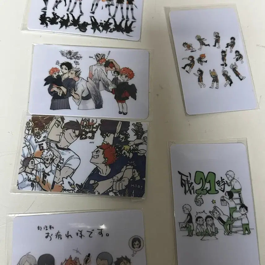 [BUNJANG] Haikyu!! Trading Card Bundle / 하이큐!! 카드 굿즈 일괄