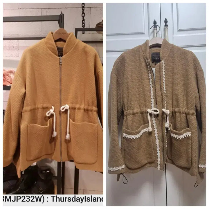 [BUNJANG] Thursday Island Short Coat Jacket / 써스데이아일랜드 코트형 숏자켓s