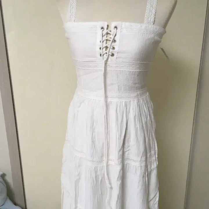 [SOLD OUT] (새상품) 모리걸 아일렛 원피스