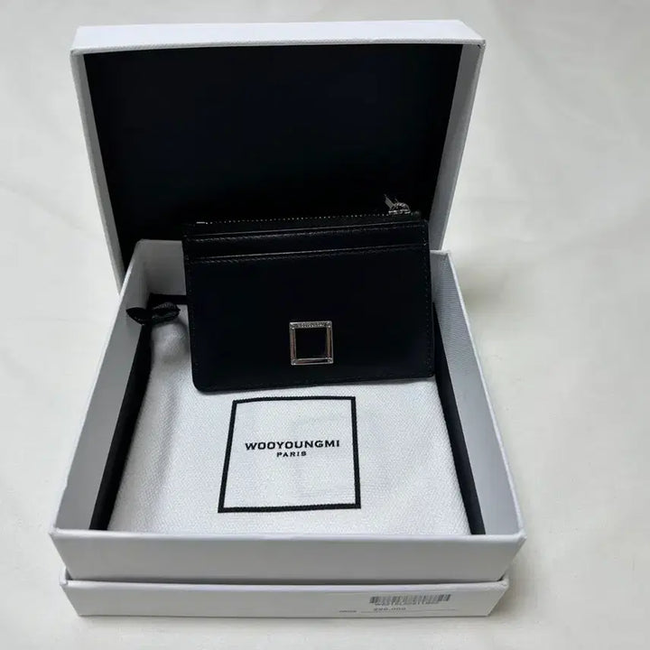 [BUNJANG] Wooyoungmi Black Card Wallet Full Set / 우영미 블랙 카드지갑 풀구성