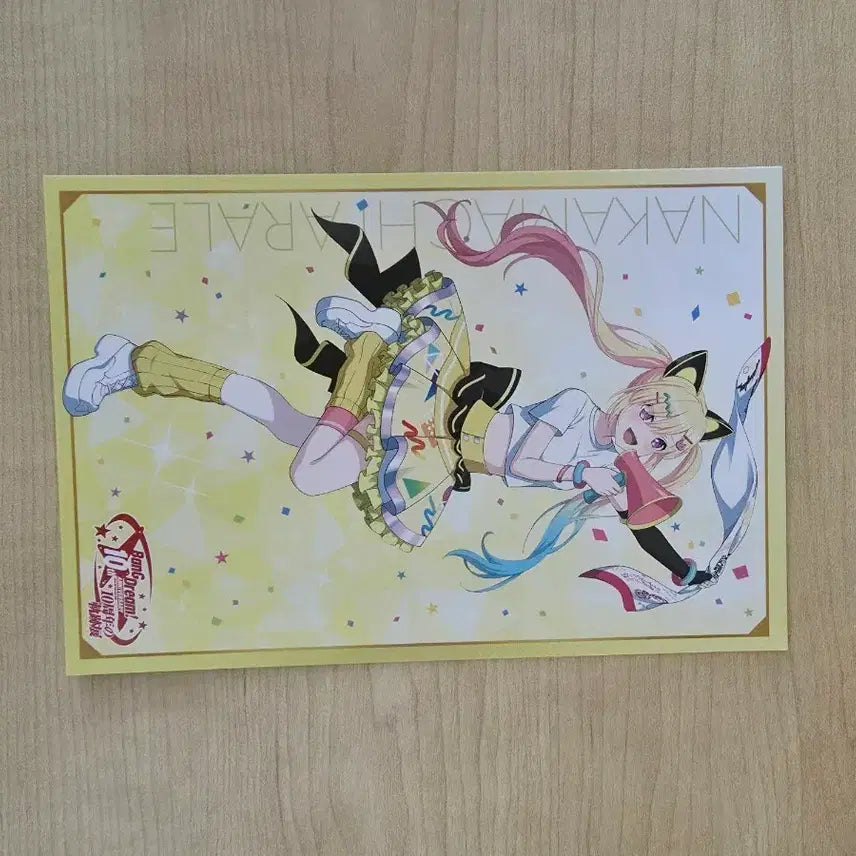 [BUNJANG] BanG Dream! Nakamachi Arale Illustration Card / 뱅드림 나카마치 아라레 일러스트 카드