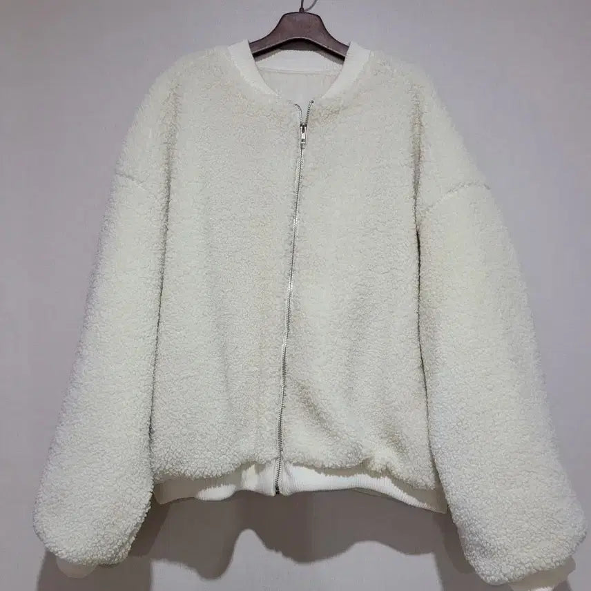 [BUNJANG] LAP Sherpa Fleece Zip-Up Jacket / LAP 뽀글이 양털 집업