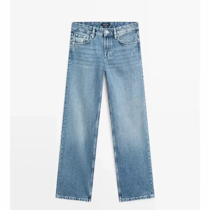 [BUNJANG] Massimo Dutti Low Rise Straight Fit Jeans / 마시모두띠 로우라이즈 스트레이트핏 진 40