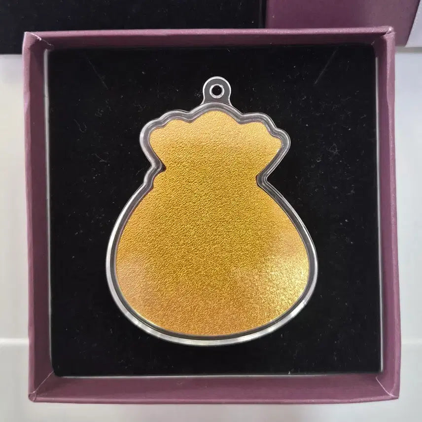 [SOLD OUT] 황금 복주머니 키링단품  새상품 순금 함량 0.2mg