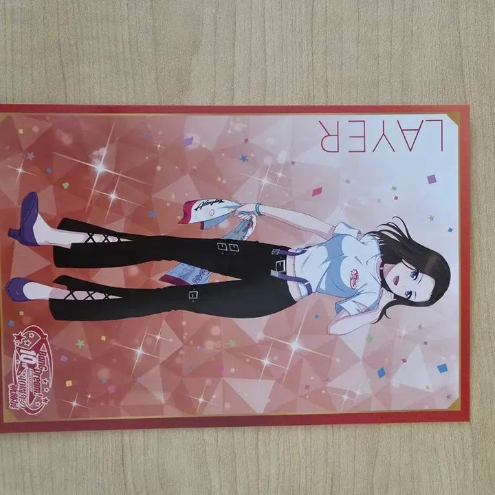 [BUNJANG] BanG Dream! LAYER Illustration Card / 뱅드림 레이야 일러스트 카드
