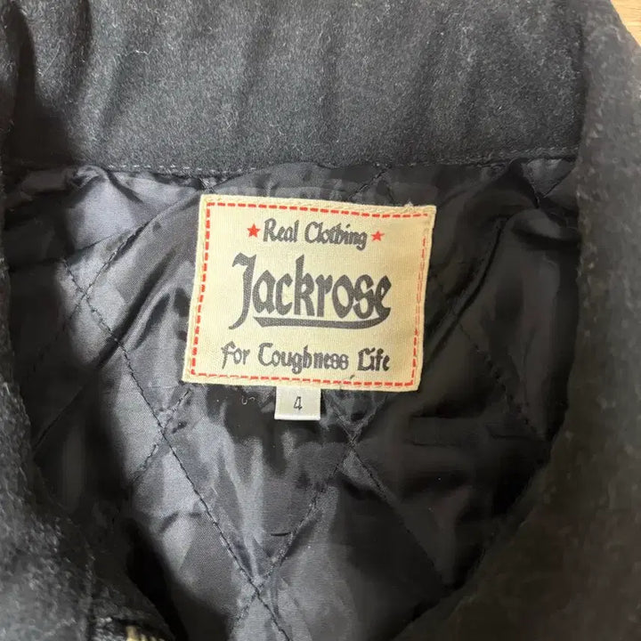 [BUNJANG] Jackrose Black Wool Jacket / Jackrose 블랙 울 자켓